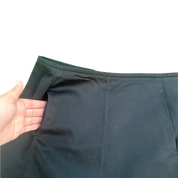 ESPRIT 1990 Vintage Black Mini Skirt with front pockets 90s Y2K - Picture 4 of 5